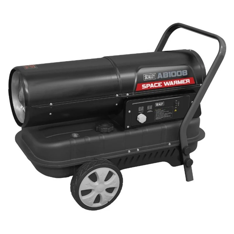 Sealey Space er Paraffin/Kerosene/Diesel Heater 100,000Btu/hr, Wheels